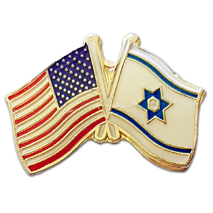 סמל דגל ישראל ודגל ארה"ב
