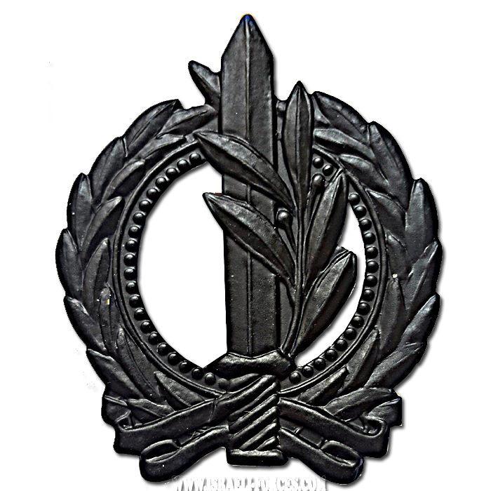 סמל כובע ספ"כ (סגל פיקוד כללי) שחור (עד 2021)