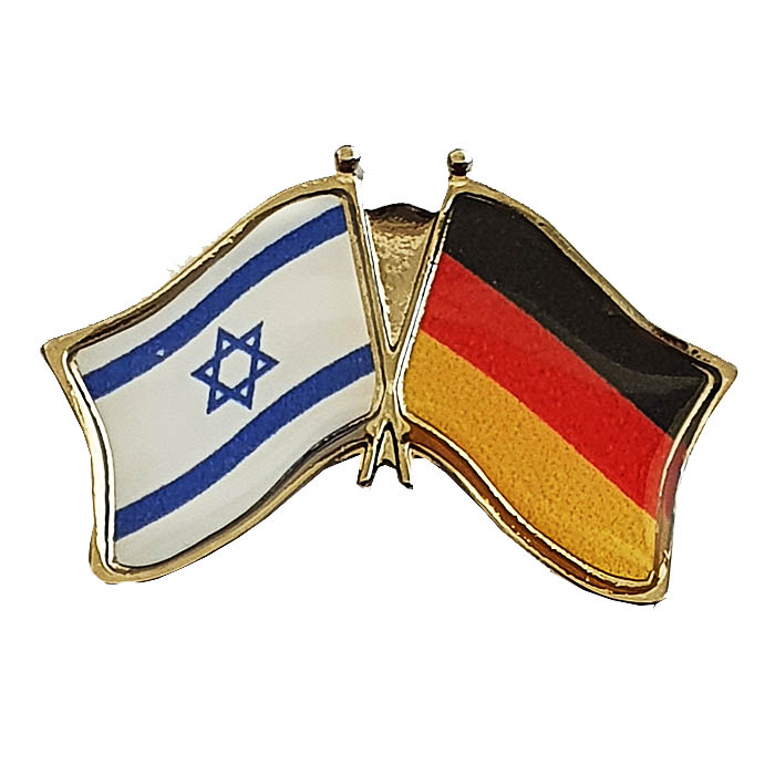 סמל דגל ישראל משולב עם דגל גרמניה